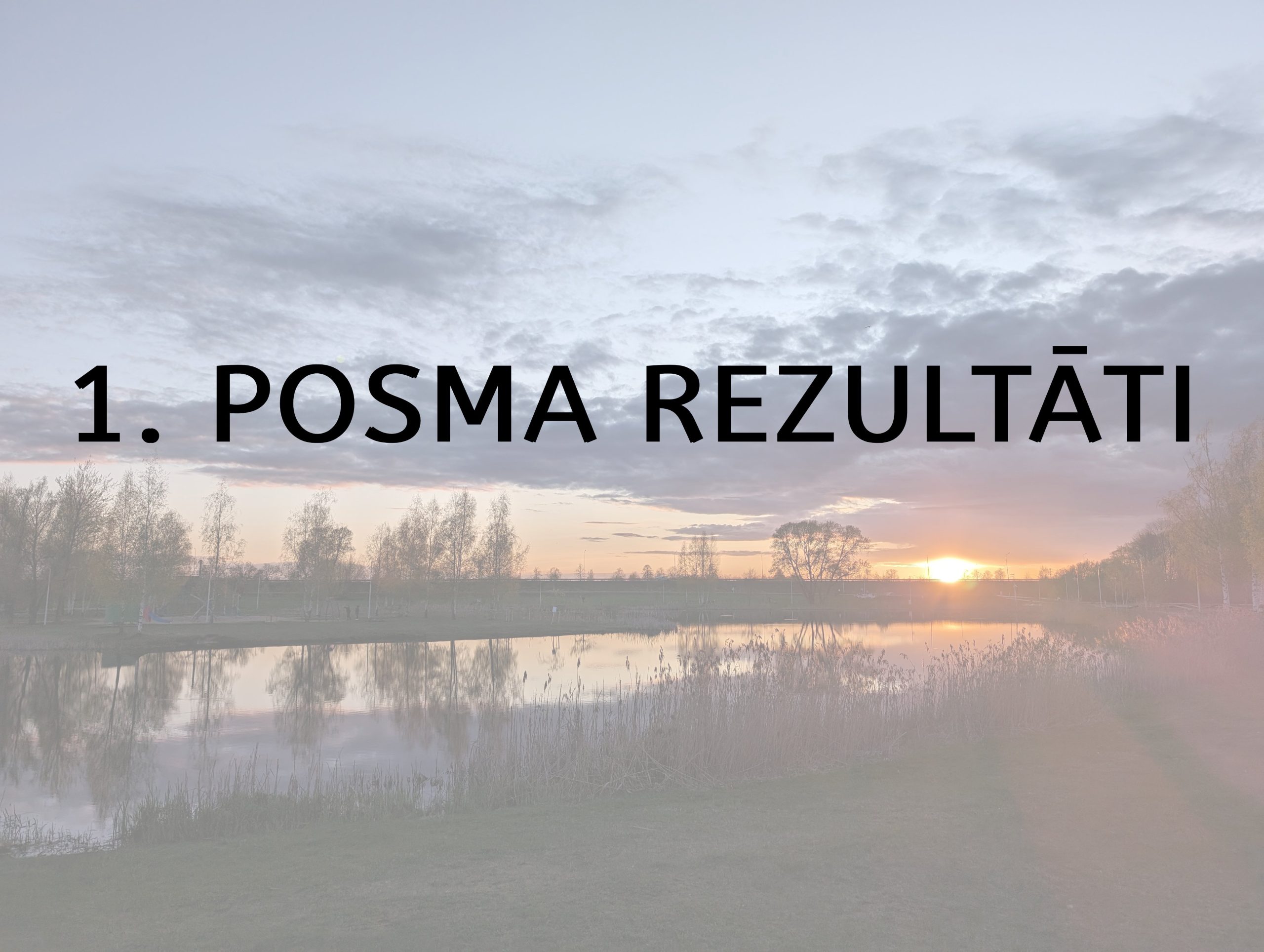 1. posma rezultāti – 30 minūšu skrējiens 2025