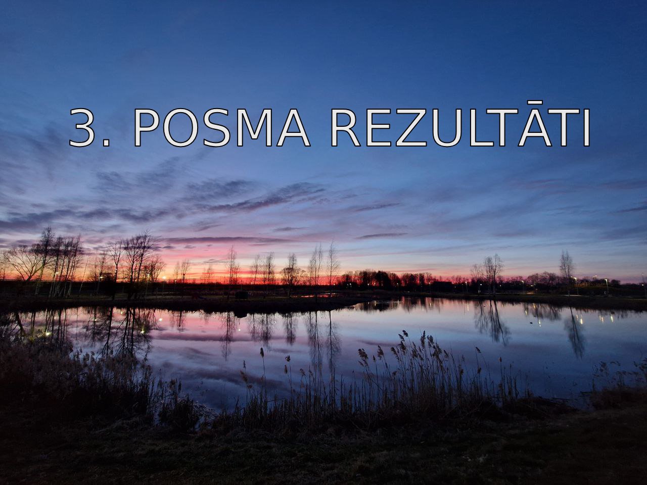 3. posma rezultāti – 30 minūšu skrējiens 2025