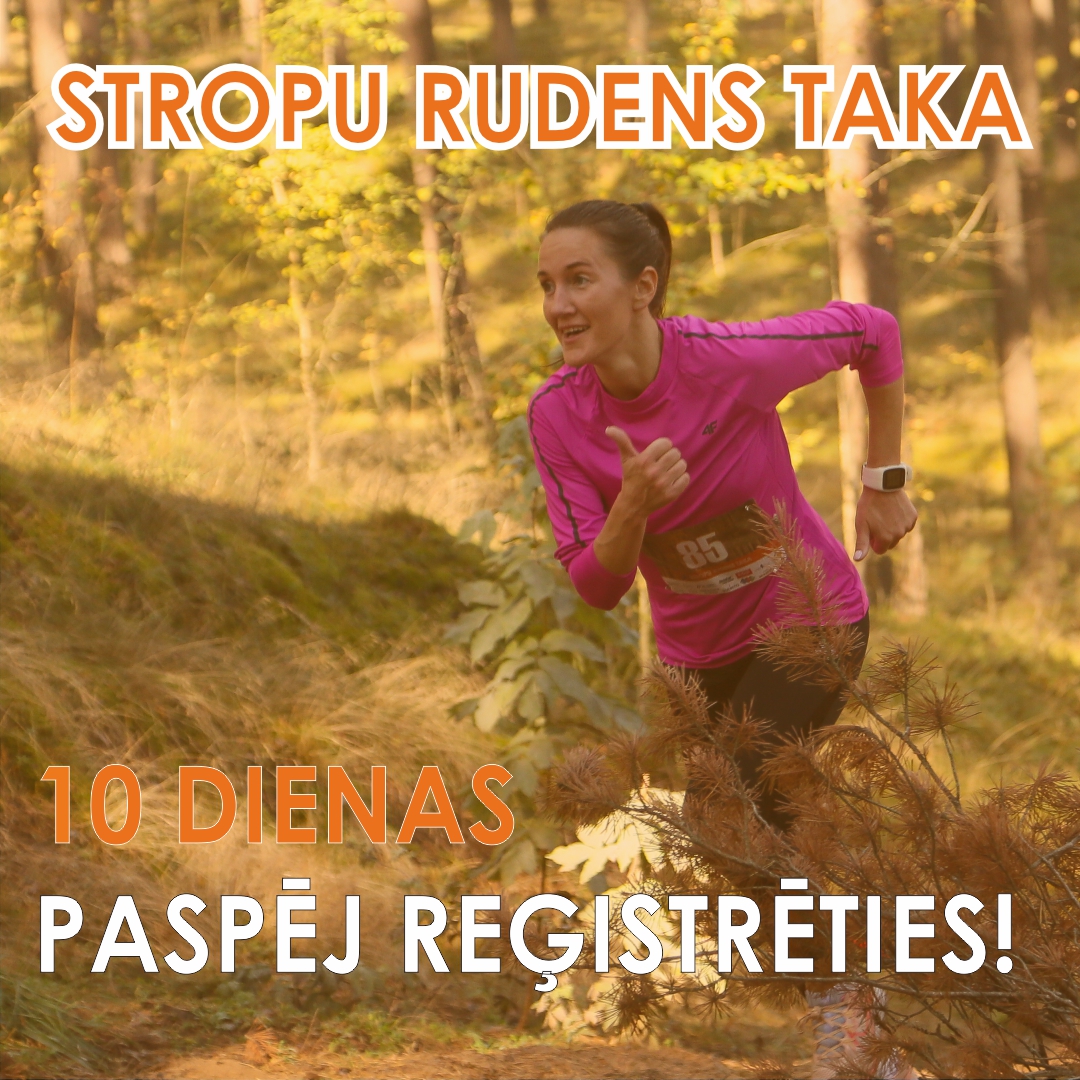 Reģistrācijā beigsies pēc 10 dienām