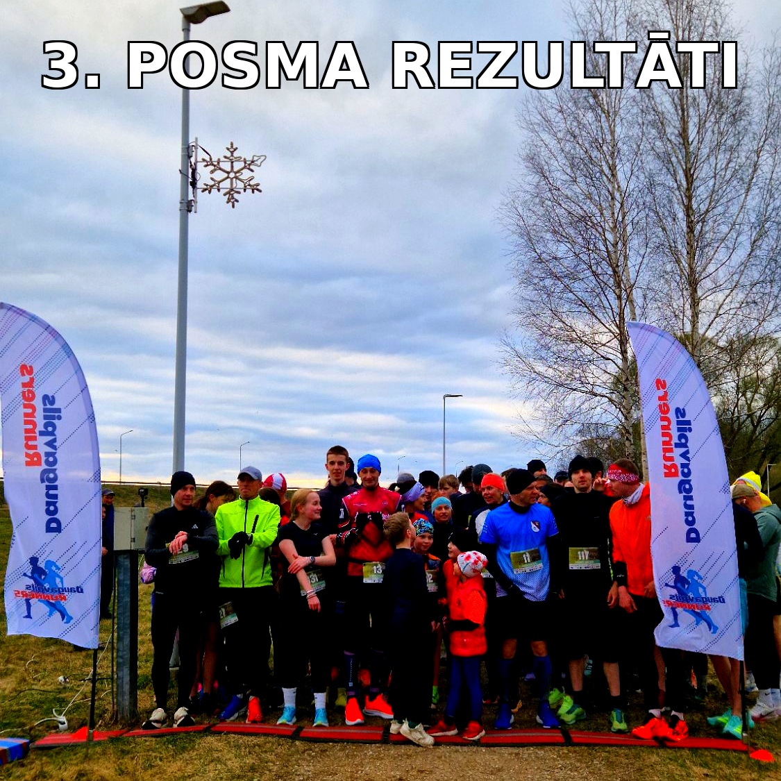 3. posma rezultāti – 30 minūšu skrējiens 2026