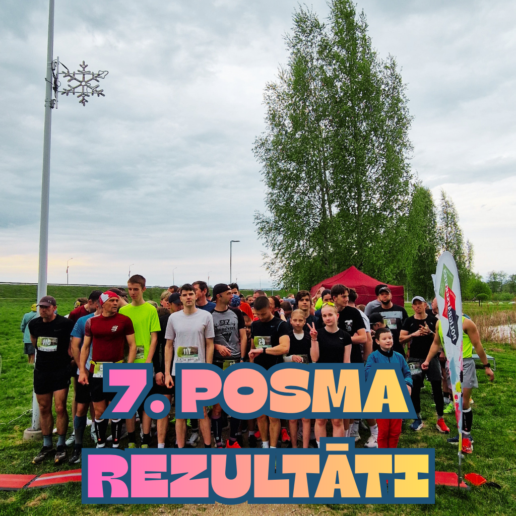7. posma rezultāti – 30 minūšu skrējiens 2026